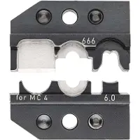 Knipex 97 49 66 6 Krimpinzetstuk Solar-connectoren Geschikt voor tangen MC4 6 mm² (max) Geschikt voor merk 97 43 E, 97 43 E AUS, 97 43 E UK, 97 43 E US