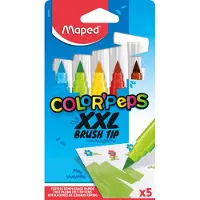 Maped Feutres Jumbo XXL Brush Colorpeps 5 pièces