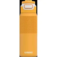 Kambukka Elton Geïsoleerde waterfles 750ml - Mango Maniac met 3-in-1 lid en makkelijke reiniging - Oranje