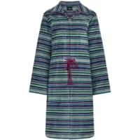 Cawö Badjas Home 6218 Women Rits & Tunnelkoord Multicolor-36
