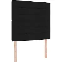 vidaXL Hoofdbord Zwart 80 cm Stof