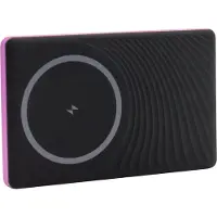 RealPower Powerbank 5.000 mAh USB PD, Qi Wireless Charging, Magsafe USB-C (met Power Delivery) Roze