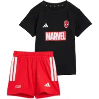 Adidas Trainingspak 'Marvel Spider' knalrood / zwart / wit