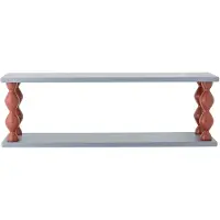 Bloomingville Mini Bibiola wandplank blauw - 82062921