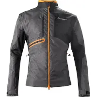 Acerbis Enduro One Zwart Oranje Textiele Motorjas Maat 2XL