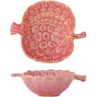 Bloomingville Gideon schaaltjes roze set van 6 stuks - 82072493