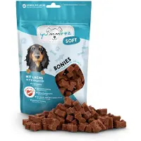 Yummeez 10x Soft Bonies Hondensnack Zalm 165 gr