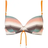Livera Sw Bra Tshirt Push Bonita Push Up Mauri Colorful Stripes Maat: DE42 | Bikini's Outlet | Dames