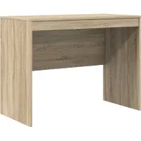 vidaXL Bureau Sonoma Eik 100 x 50 x 76 cm