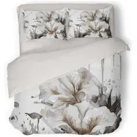 Eleganzzz Dekbedovertrek Micropercal Bloom Haven - multi 200x200/220cm