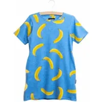 Snurk T-Shirt Dress Kids Banana Blue-Maat 116