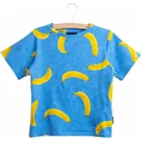 Snurk T-Shirt Kids Banana Blue-Maat 140