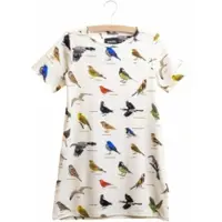 Snurk T-Shirt Dress Kids Bird Watching-Maat 104
