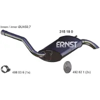 ERNST 315180 Einddemper