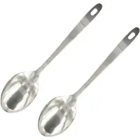 Fackelmann Set van 2 RVS serveerlepels 31,5 cm Oxford