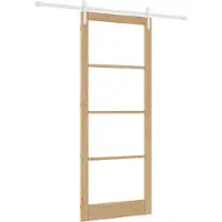 vidaXL Schuifdeur ORKDAL Naturel 93 x 232 cm