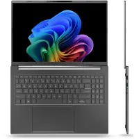 Acer Aspire 16 AI A16-61M-R783 - Laptop - Copilot+ PC - 16 inch - Ryzen AI 5 - 16GB - 512GB SSD - Verlicht toetsenbord - Grijs - AZERTY