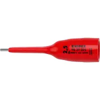 Knipex Dop voor ratel | Voor binnenzeskantschroeven | Binnenvierkant 3/8" | Lengte 92 mm - 98 39 025
