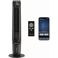CoolHome AC2207 Aircooler- Luchtkoeler met draaifunctie - Afstandsbediening en App - Incl. Koelelement - 107 CM - Dimbaar LED scherm
