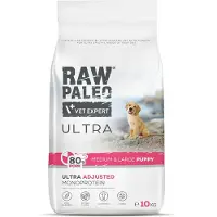 Raw Paleo Voer VETEXPERT RAW PALEO Ultra Pork Medium & Large Puppy Varken 10 kg