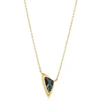 Ania Haie N049-03G Gold Arrow Abalone Collier Verguld