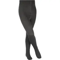 Falke Comfort Wool dik eenkleurig wol panty kinderen grijs - maat 98-104