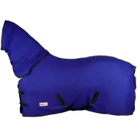 BASELINE Polar Combo Fleecedeken - Maat: 175 - Kobalt - Fleece
