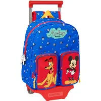 Safta Mickey Mouse Good Day Rugzak Met Wielen