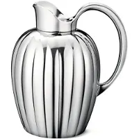 Georg Jensen Bernadotte Karaf 1,6 L Roestvrij Staal - Waterkaraffen & waterkannen Roestvrijstaal Steel - 10018205