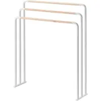 Yamazaki Handdoekenrek Badkamer - Plain - Wit
