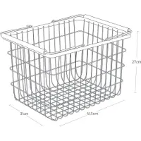 Yamazaki Wasmand Tosca 23 L Medium Staal en Hout Wit