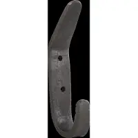 House Doctor Haak Forged zwarrt 12cm
