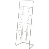 Yamazaki Tijdschriftenhouder Tower 4 Folders White