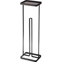 Yamazaki Open WC Rolhouder - Tower - Zwart