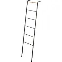 Yamazaki Handdoekenrek Tower Ladder Black