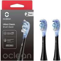 Oclean Aufsteckzahnbürste Ultra clean black 2er Pack