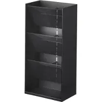Yamazaki Make-Up Organizer Tower Case Black