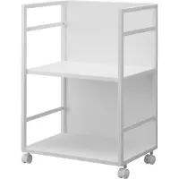 Yamazaki Keukentrolley - 2 niveaus - Tower - Wit