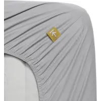 Beddinghouse percale katoen hoeslaken - Eenpersoons - Light Grey