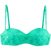Jette Bikinitop lichtgroen / donkergroen