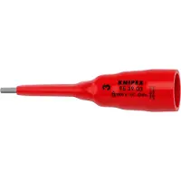 Knipex Dop voor ratel | Voor binnenzeskantschroeven | Binnenvierkant 3/8" | Lengte 92 mm - 98 39 03