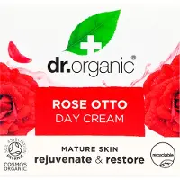 Dr Organic 1+1 gratis | Dr. Organic Roos Dagcrème - 50ml
