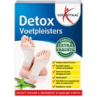 Lucovitaal 2+2 Gratis: Detox Voetpleisters 10 Stuks