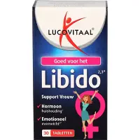 Lucovitaal 2+2 Gratis: Libido Support Vrouw 30 Tabletten