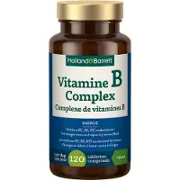 Holland & Barrett 1+1 gratis | Vitamine B Complex - 120 tabletten