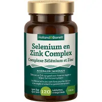 Holland & Barrett 1+1 gratis | Selenium en Zink Complex - 120 tabletten