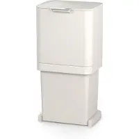 Joseph Joseph Intelligent Waste Prullenbak Totem Pop - RVS - 60 l