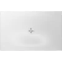 Crosswater Creo Rechthoekige Douchebak - 800x1100 - 25mm - glans wit CRR800X1100W