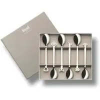 Mepra Koffielepels Evento Zilver (6-delig)