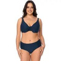 Vivisence dames bikinibh 3202 badmode bikinitop zonder patroon, donkerblauw, 90c